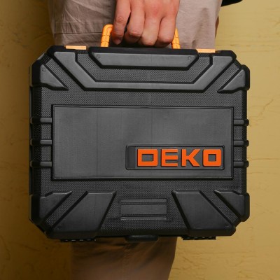 Дрель-шуруповерт аккумуляторная DEKO DKCD20FU-Li SET 104 Дрель-шуруповерт аккумуляторная DEKO DKCD20FU-Li SET 104