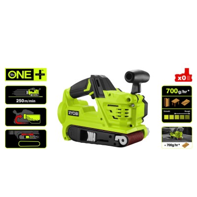 ONE + / Ленточная шлифмашина RYOBI R18BS-0 (без батареи) ONE + / Ленточная шлифмашина RYOBI R18BS-0 (без батареи)