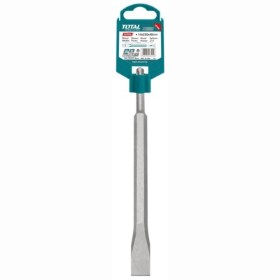 Зубило плоское SDS-plus 14х250х20 TOTAL TAC15121411 Зубило плоское SDS-plus 14х250х20 TOTAL TAC15121411