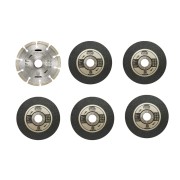 Набор кругов для УШМ 125 мм RYOBI RAK6AGD125 (6 шт.)