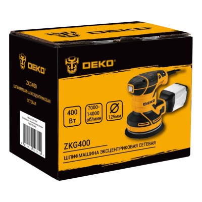 Эксцентриковая шлифмашина DEKO ZKG400 Эксцентриковая шлифмашина DEKO ZKG400