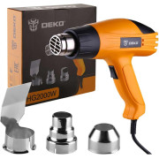 Фен строительный (термовоздуходувка) DEKO HG2000W