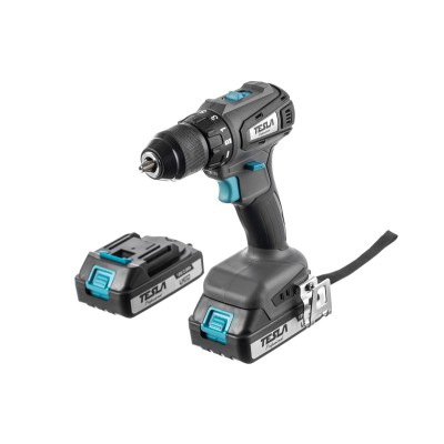Дрель-шуруповерт аккумуляторная TESLA TCD18BL Дрель-шуруповерт аккумуляторная TESLA TCD18BL