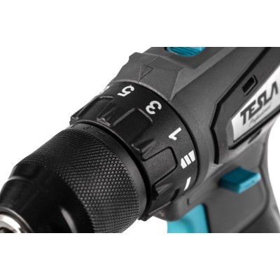 Дрель-шуруповерт аккумуляторная TESLA TCD18BL Дрель-шуруповерт аккумуляторная TESLA TCD18BL