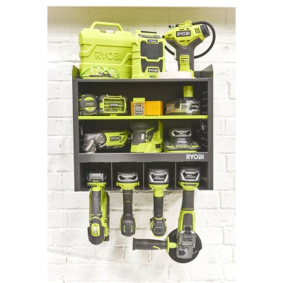 Полка подвесная для инструментов открытая RYOBI RHWS-02 Полка подвесная для инструментов открытая RYOBI RHWS-02