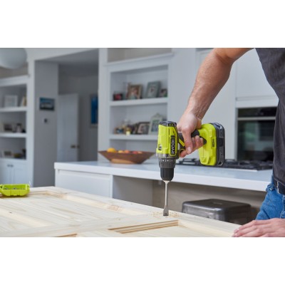 ONE + / Дрель-шуруповерт RYOBI R18DD2-0 (без батареи) ONE + / Дрель-шуруповерт RYOBI R18DD2-0 (без батареи)