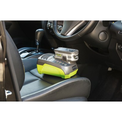 ONE + / Зарядное устройство автомобильное RYOBI RC18118C ONE + / Зарядное устройство автомобильное RYOBI RC18118C