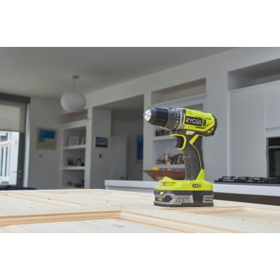 ONE + / Дрель-шуруповерт RYOBI R18DD2-0 (без батареи) ONE + / Дрель-шуруповерт RYOBI R18DD2-0 (без батареи)