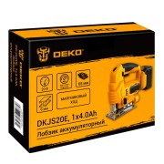 Лобзик аккумуляторный DEKO DKJS20E