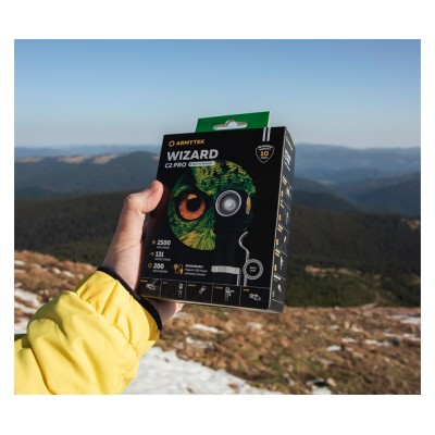 Фонарь Armytek Wizard C2 Pro Magnet USB Белый Фонарь Armytek Wizard C2 Pro Magnet USB Белый