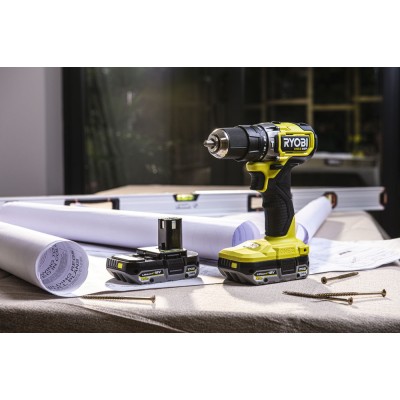 ONE + / Ударная дрель-шуруповерт RYOBI HP RPD18C-220S ONE + / Ударная дрель-шуруповерт RYOBI HP RPD18C-220S