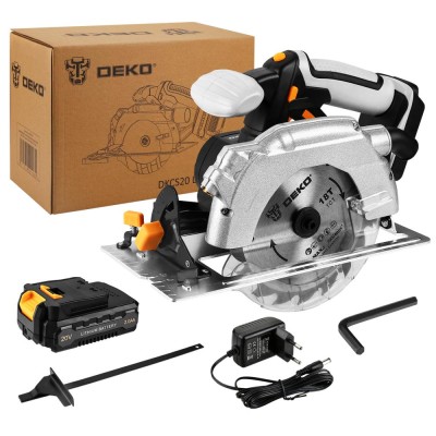 Пила циркулярная аккумуляторная DEKO DKCS20 Laser Пила циркулярная аккумуляторная DEKO DKCS20 Laser