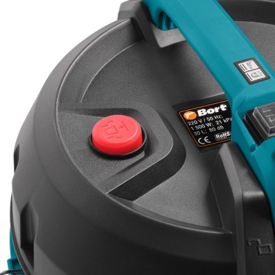 Пылесос строительный Bort BSS-1530 BLACK Пылесос строительный Bort BSS-1530 BLACK