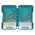 Набор сверл по металлу, бетону и дереву TOTAL TACSDL11601 (16 шт) Набор сверл по металлу, бетону и дереву TOTAL TACSDL11601 (16 шт)