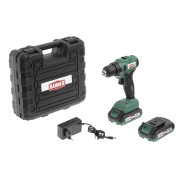 Аккум. дрель бесщ. Hammer ACD18BL 18В 2x2Ач LiION 10мм 0-400/0-1500об/мин 50Нм в кейсе