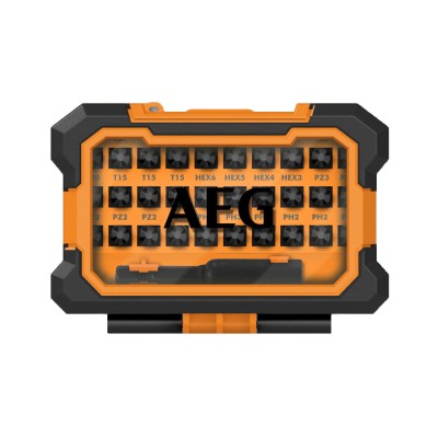 Набор ударных бит AEG AAKSD31 (31шт.) Набор ударных бит AEG AAKSD31 (31шт.)