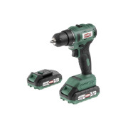 Аккум. дрель бесщ. Hammer ACD18BL 18В 2x2Ач LiION 10мм 0-400/0-1500об/мин 50Нм в кейсе