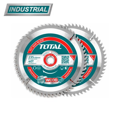 Диск пильный 235x30 мм 40 зубьев по дереву TOTAL TAC2316252 (2 шт) Диск пильный 235x30 мм 40 зубьев по дереву TOTAL TAC2316252 (2 шт)