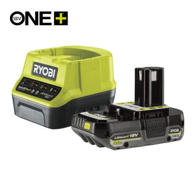 ONE + / Аккумулятор с зарядным устройством RYOBI RC18120-120C ONE + / Аккумулятор с зарядным устройством RYOBI RC18120-120C
