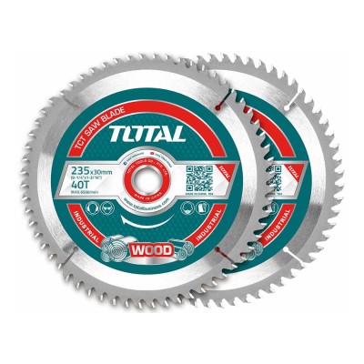 Диск пильный 235x30 мм 40 зубьев по дереву TOTAL TAC2316252 (2 шт) Диск пильный 235x30 мм 40 зубьев по дереву TOTAL TAC2316252 (2 шт)