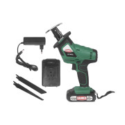 Аккум. сабельная пила Hammer LZK18DC 18В 2x2Ач LiION 0-2500ход/мин, в кейсе