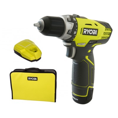 Дрель-шуруповерт аккумуляторная RYOBI RCD12011L Дрель-шуруповерт аккумуляторная RYOBI RCD12011L