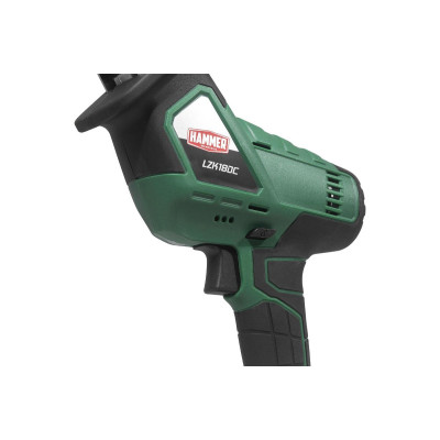 Аккум. сабельная пила Hammer LZK18DC 18В 2x2Ач LiION 0-2500ход/мин, в кейсе Аккум. сабельная пила Hammer LZK18DC 18В 2x2Ач LiION 0-2500ход/мин, в кейсе