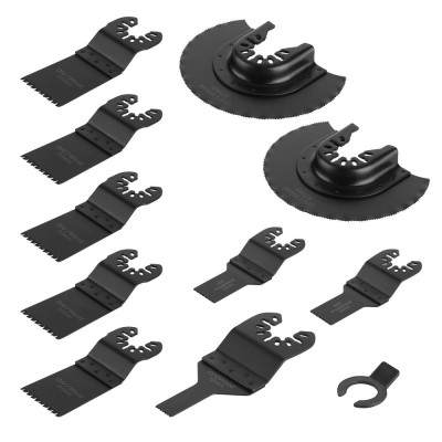 Набор принадлежностей для многофункционального инструмента DEKO DKBS10 (10 шт.) Набор принадлежностей для многофункционального инструмента DEKO DKBS10 (10 шт.)