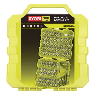 Набор бит и сверл RYOBI RAKDD130 (130 шт.) Набор бит и сверл RYOBI RAKDD130 (130 шт.)