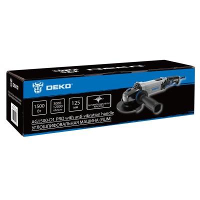 Углошлифмашина DEKO AG1500-D1 PRO Углошлифмашина DEKO AG1500-D1 PRO
