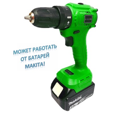 Дрель-шуруповерт аккумуляторная Zitrek Greenpower 20 Pro SET 1 Дрель-шуруповерт аккумуляторная Zitrek Greenpower 20 Pro SET 1