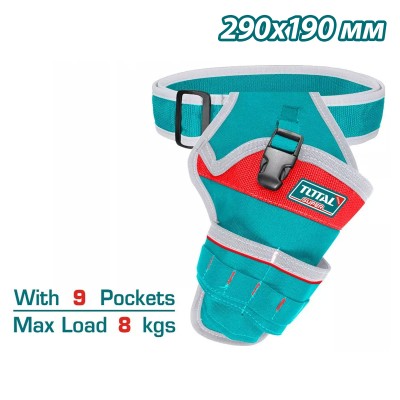 Сумка на пояс для инструментов 290х190 мм TOTAL THT16P30125 Сумка на пояс для инструментов 290х190 мм TOTAL THT16P30125