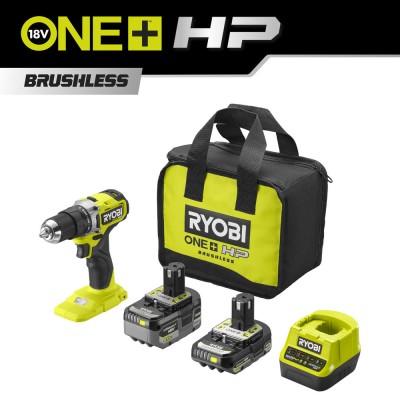 ONE + / Ударная дрель-шуруповерт RYOBI HP RPD18C-242S ONE + / Ударная дрель-шуруповерт RYOBI HP RPD18C-242S