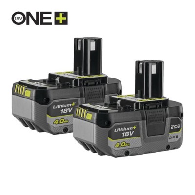 ONE + / Аккумулятор (2) RYOBI RB1840X2 ONE + / Аккумулятор (2) RYOBI RB1840X2