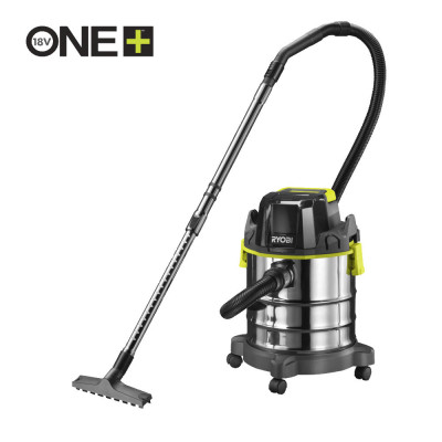 ONE + / Пылесос строительный RYOBI R18WDV (без батареи) ONE + / Пылесос строительный RYOBI R18WDV (без батареи)