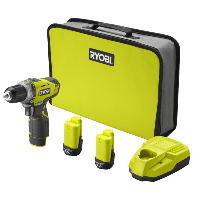 Дрель-шуруповерт аккумуляторная RYOBI RCD1201-220S Дрель-шуруповерт аккумуляторная RYOBI RCD1201-220S