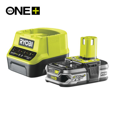 ONE + / Аккумулятор с зарядным устройством RYOBI RC18120-125 ONE + / Аккумулятор с зарядным устройством RYOBI RC18120-125