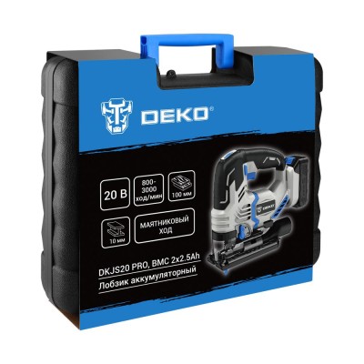 Лобзик аккумуляторный DEKO DKJS20 PRO Лобзик аккумуляторный DEKO DKJS20 PRO