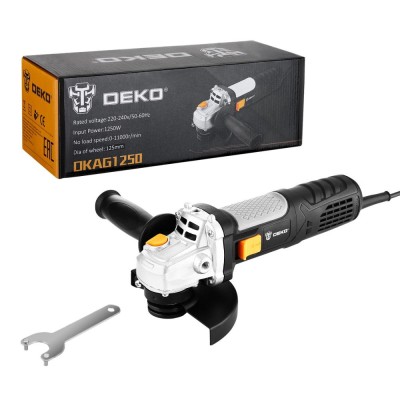 Углошлифмашина DEKO DKAG1250 Углошлифмашина DEKO DKAG1250