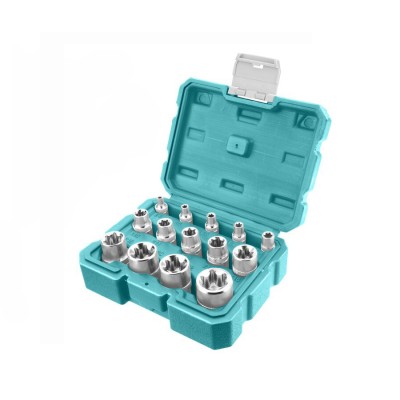 Набор головок Torx TOTAL THKTETS0114 (14шт) Набор головок Torx TOTAL THKTETS0114 (14шт)