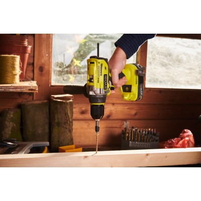 ONE + / Ударная дрель-шуруповерт RYOBI R18PD7-0 (без батареи) ONE + / Ударная дрель-шуруповерт RYOBI R18PD7-0 (без батареи)