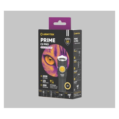 Фонарь Armytek Prime C2 Pro Magnet USB Теплый Фонарь Armytek Prime C2 Pro Magnet USB Теплый