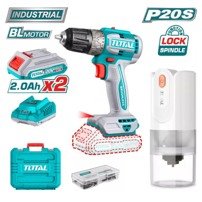 Набор аккумуляторных инструментов TOTAL TOSLI240315 Набор аккумуляторных инструментов TOTAL TOSLI240315