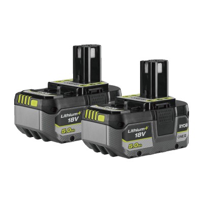 ONE + / Аккумулятор (2) RYOBI RB1850X2 ONE + / Аккумулятор (2) RYOBI RB1850X2