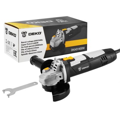 Углошлифмашина DEKO DKAG1400W Углошлифмашина DEKO DKAG1400W