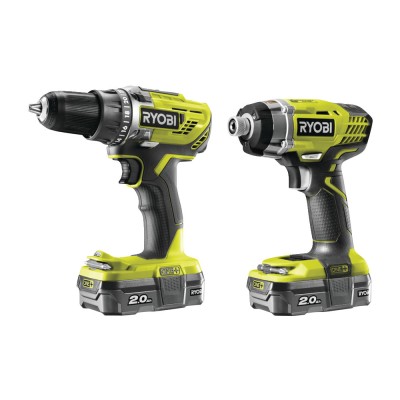 ONE + / Набор инструмента RYOBI R18DDID-220S ONE + / Набор инструмента RYOBI R18DDID-220S