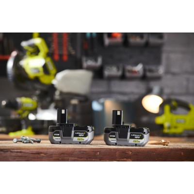 ONE + / Аккумулятор (2) RYOBI RB1850X2 ONE + / Аккумулятор (2) RYOBI RB1850X2