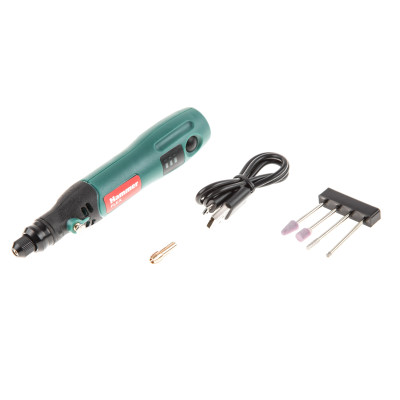 Гравер аккумуляторный Hammer Flex AMD3.6Li USB с набором Гравер аккумуляторный Hammer Flex AMD3.6Li USB с набором