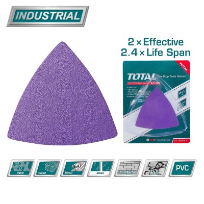 Набор шлифлистов 80 мм TOTAL TAC78080202 (20 шт) Набор шлифлистов 80 мм TOTAL TAC78080202 (20 шт)