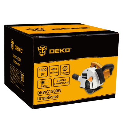 Штроборез DEKO DKWC1800W Штроборез DEKO DKWC1800W